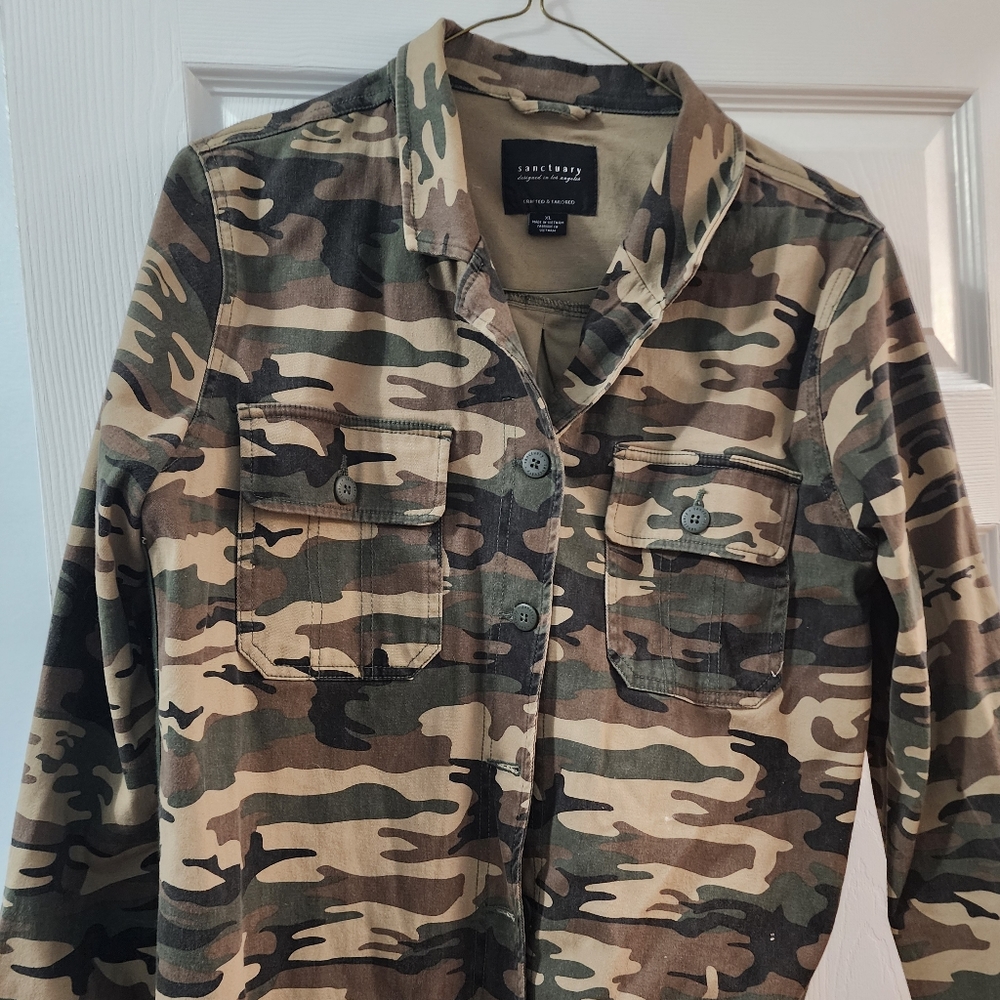 Army Print Jacket - Picture 1 of 2